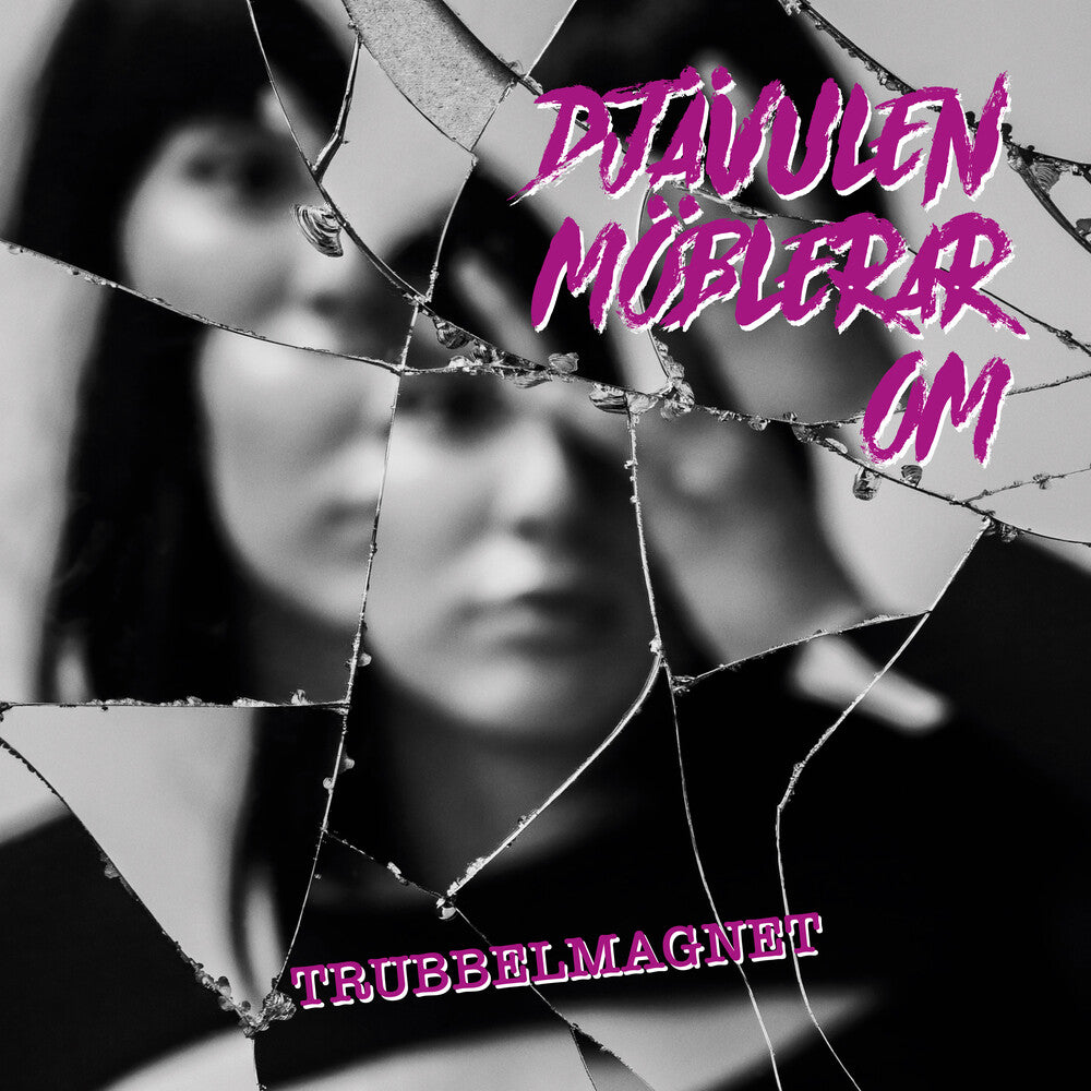 the album cover for Djävulen Möblerar Om - Trubbelmagnet