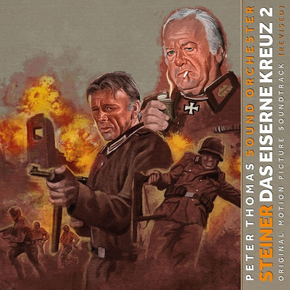 the album cover for Peter Thomas (Ita) - Steiner: Das Eiserne Kreuz Ii / O.S.T. (Ita)