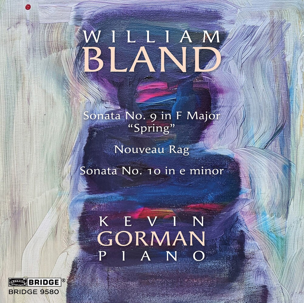 the album cover for Kevin Gorman / Bland,William - V2: Piano Sonatas