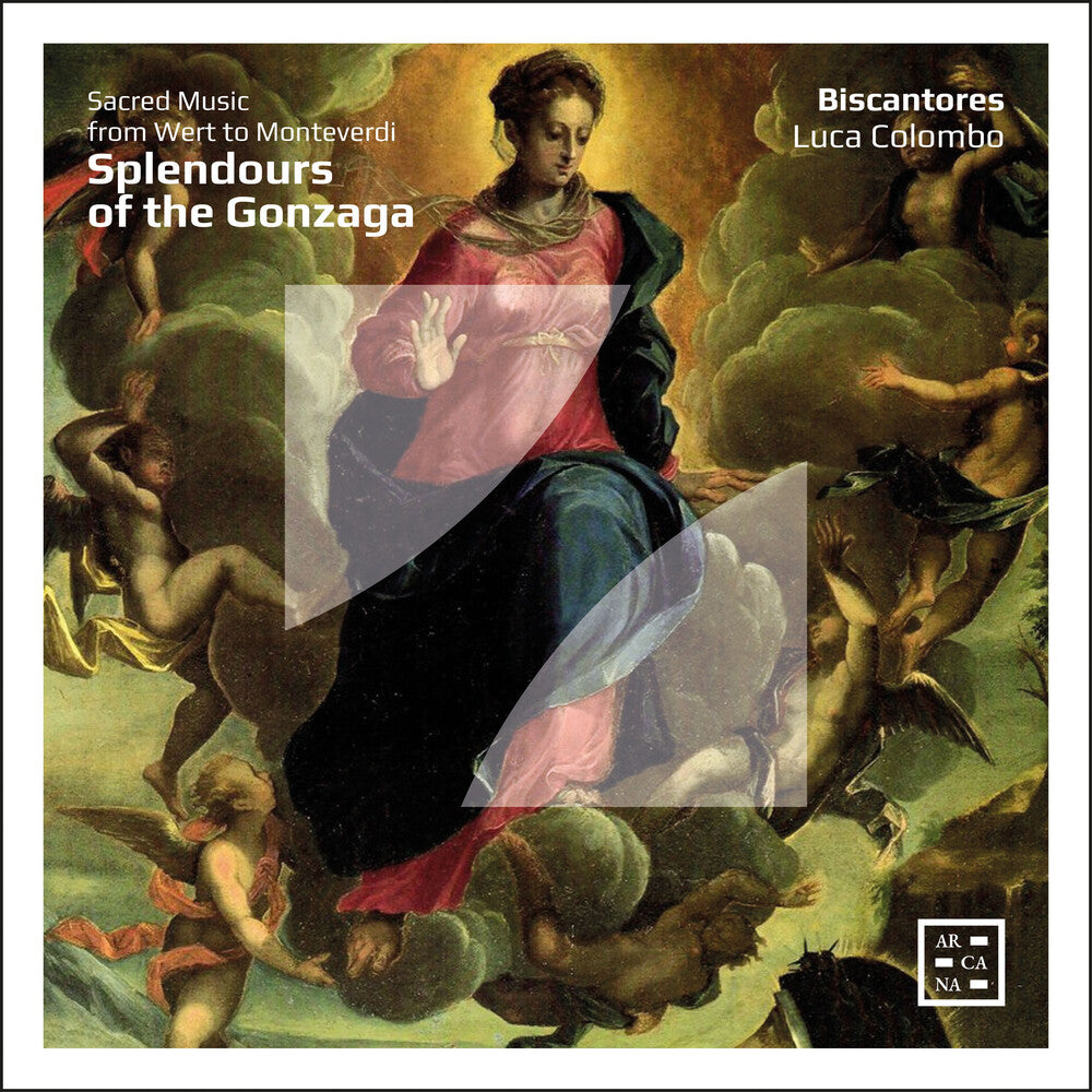 the album cover for Biscantores - Sacred Music From Wert To Monteverdi