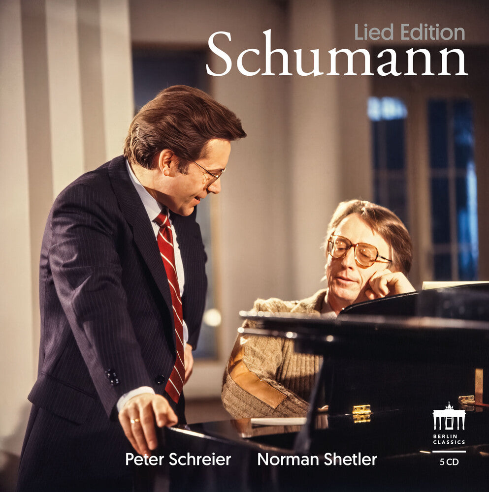 the album cover for Schumann / Schreier / Shetler - Lied Edition