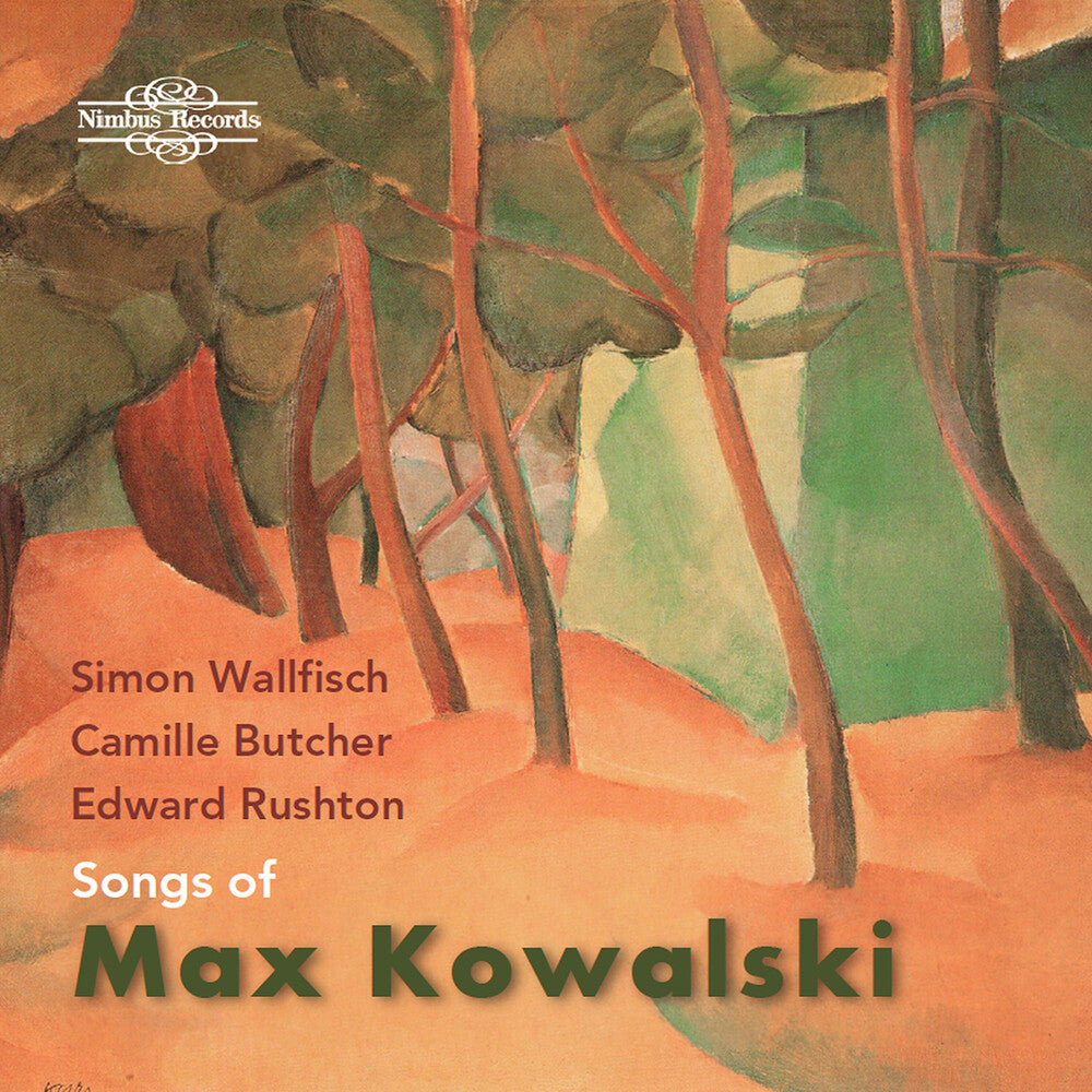 the album cover for Kowalski / Wallfisch / Butcher - Songs Of Max Kowalski