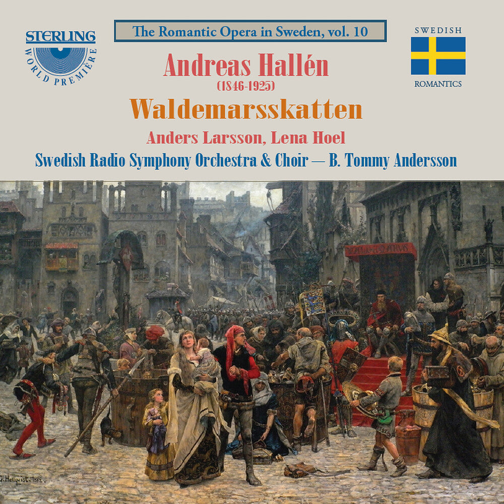 the album cover for Hallen / Larsson / Hoel - Waldemarsskatten - Opera In Four Acts