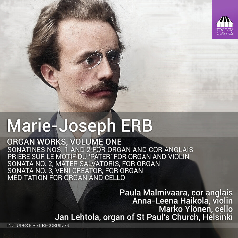 the album cover for Erb / Malmivaara / Ylonen - Organ Works Vol. 1
