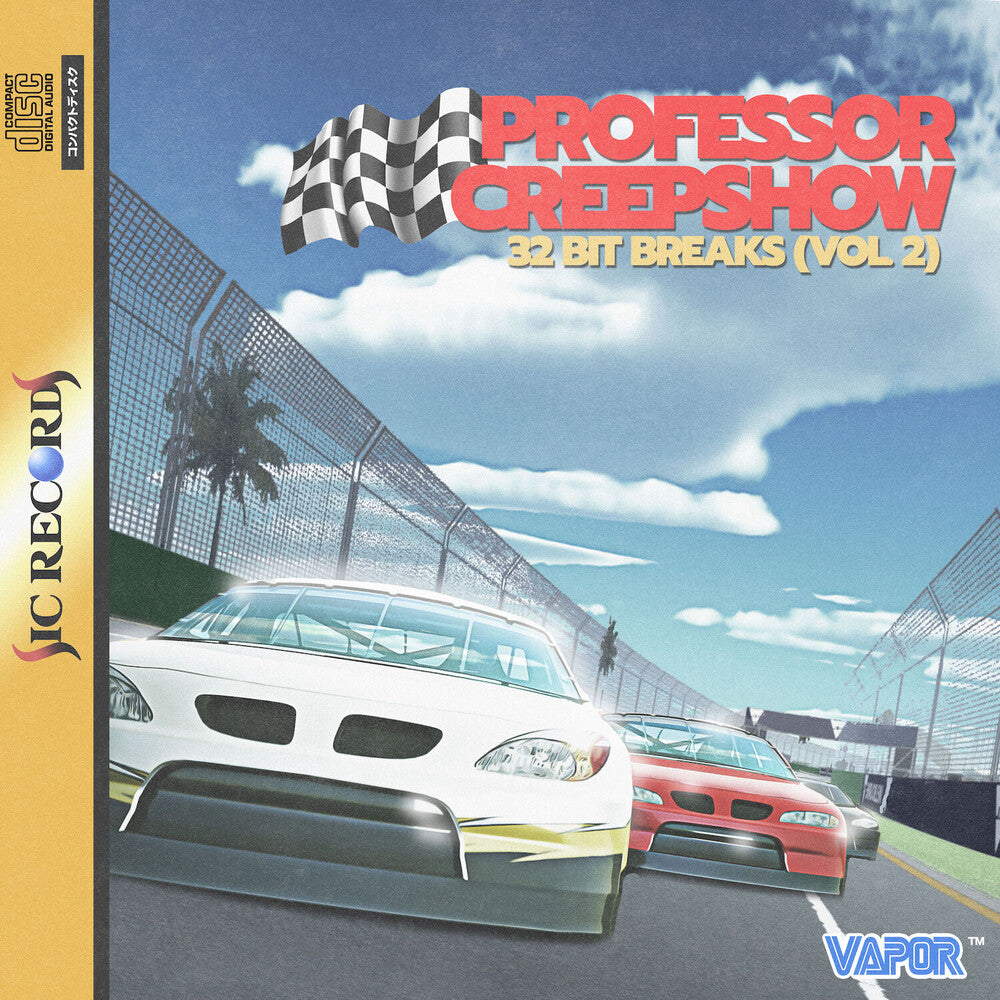 the album cover for Professor Creepshow - 32 Bit Breaks Vol.2