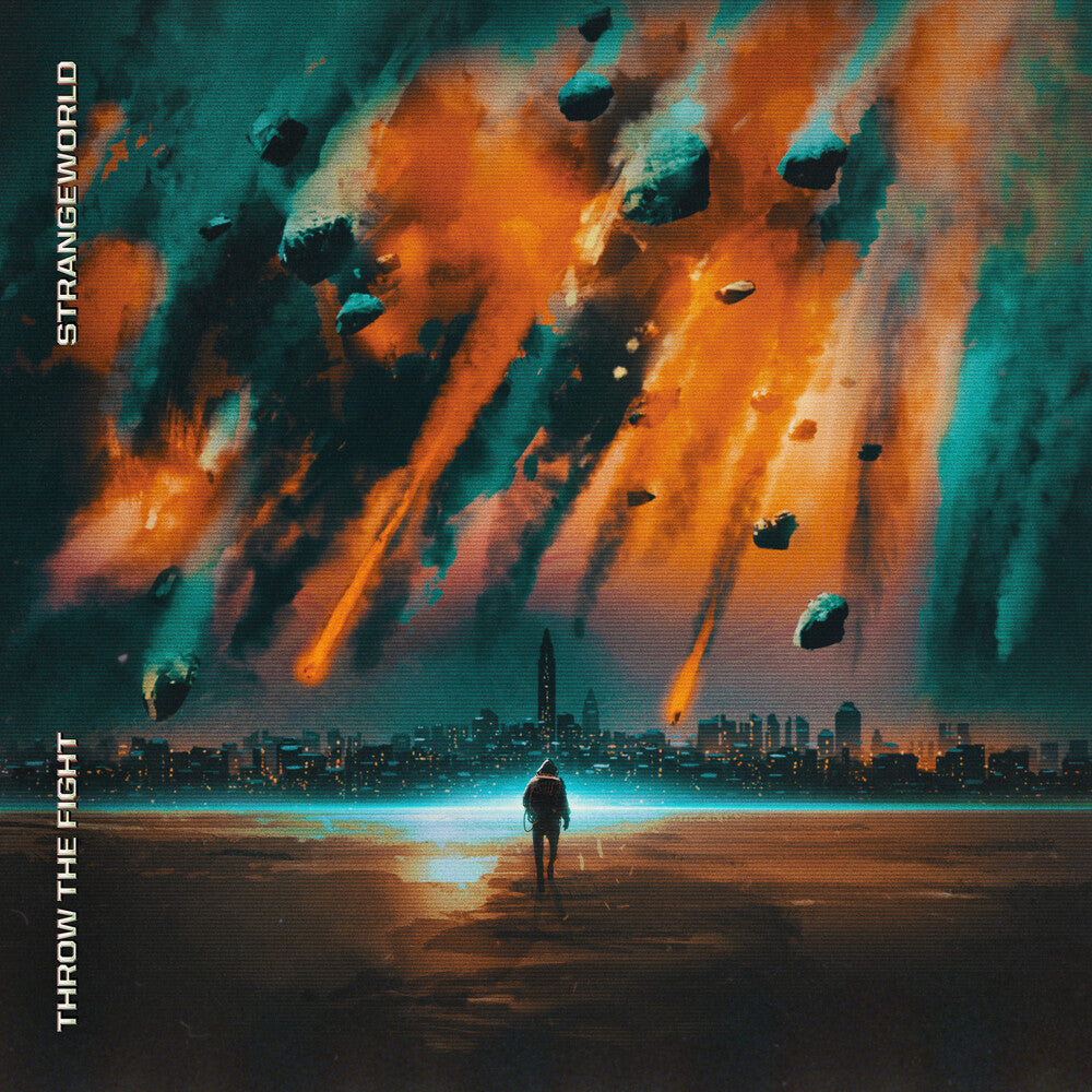 the album cover for Throw The Fight - Strangeworld