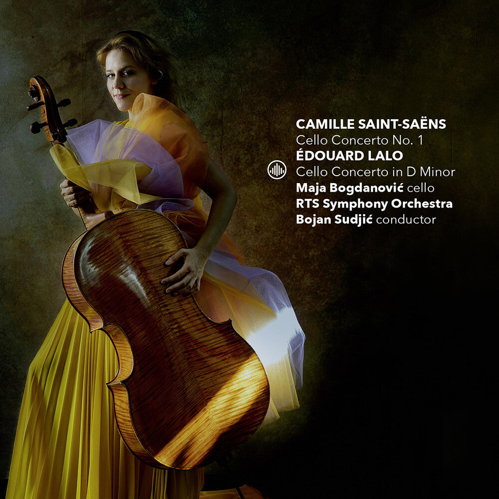 the album cover for Lalo / Bogdanovic / Rts Symphony Orchestra - Cello Concerto In D Minor Cello Concerto No. 1