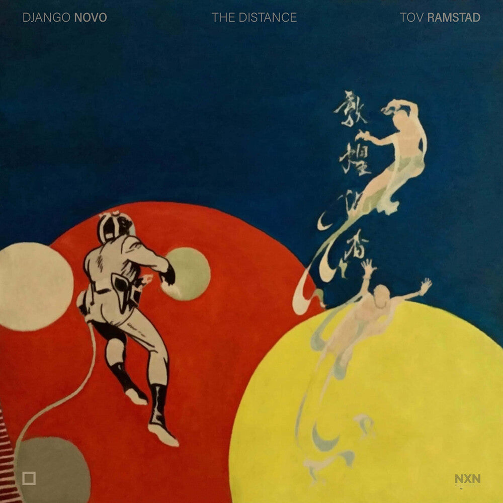 the album cover for Django Novo / Ramstad,Tov - Distance