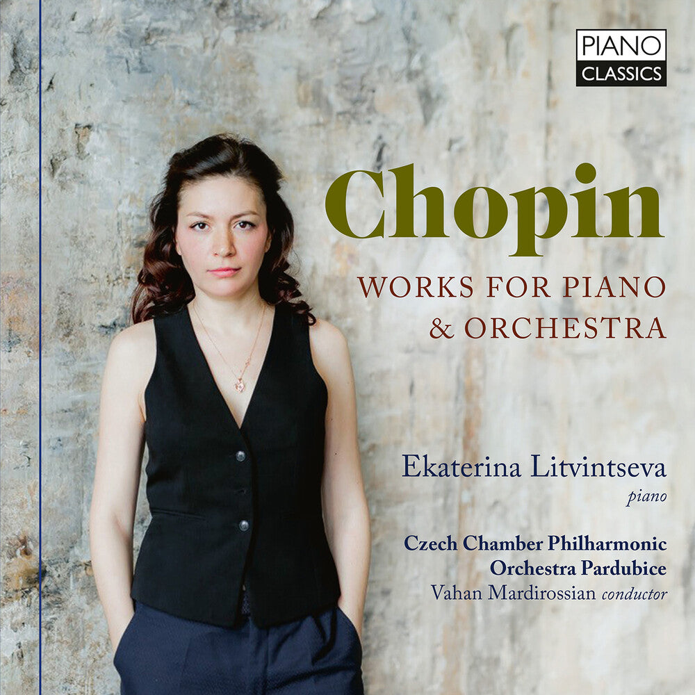 the album cover for Chopin / Czech Chamber Philharmonic Orch Pardubice - Works For Piano & Orchestra