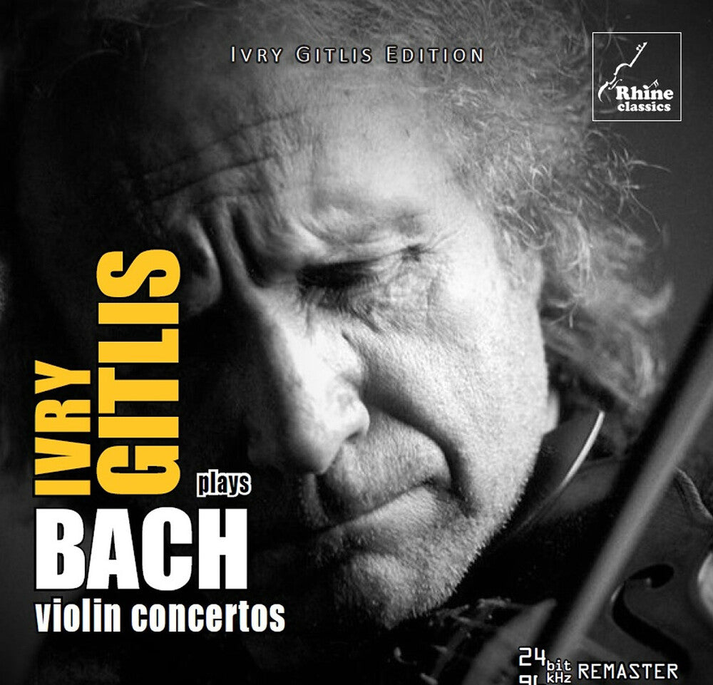 the album cover for J Bach .S. / Gitlis - Violin Concertos