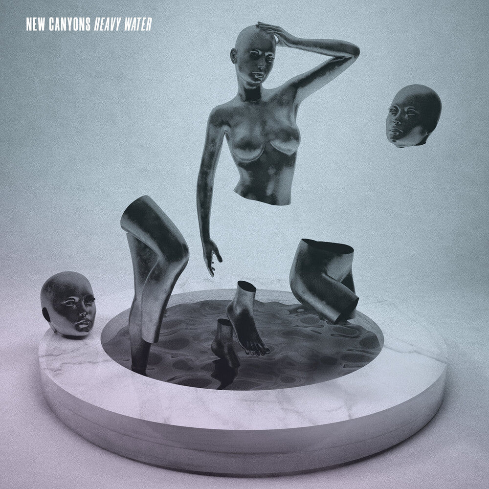 the album cover for New Canyons - Heavy Water