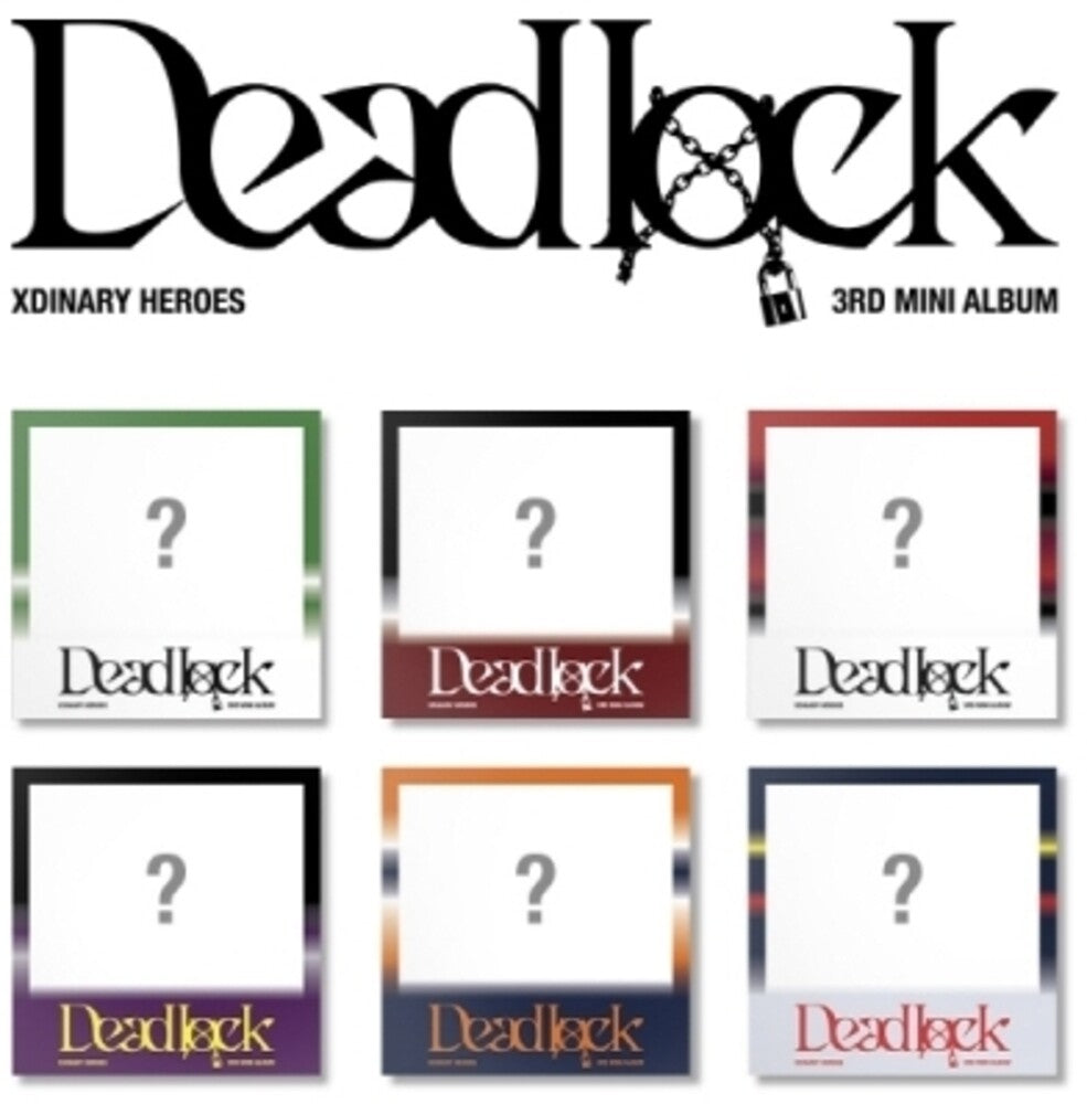 the album cover for Xdinary Heroes - Deadlock - Compact Version (Post) (Phot) (Asia)