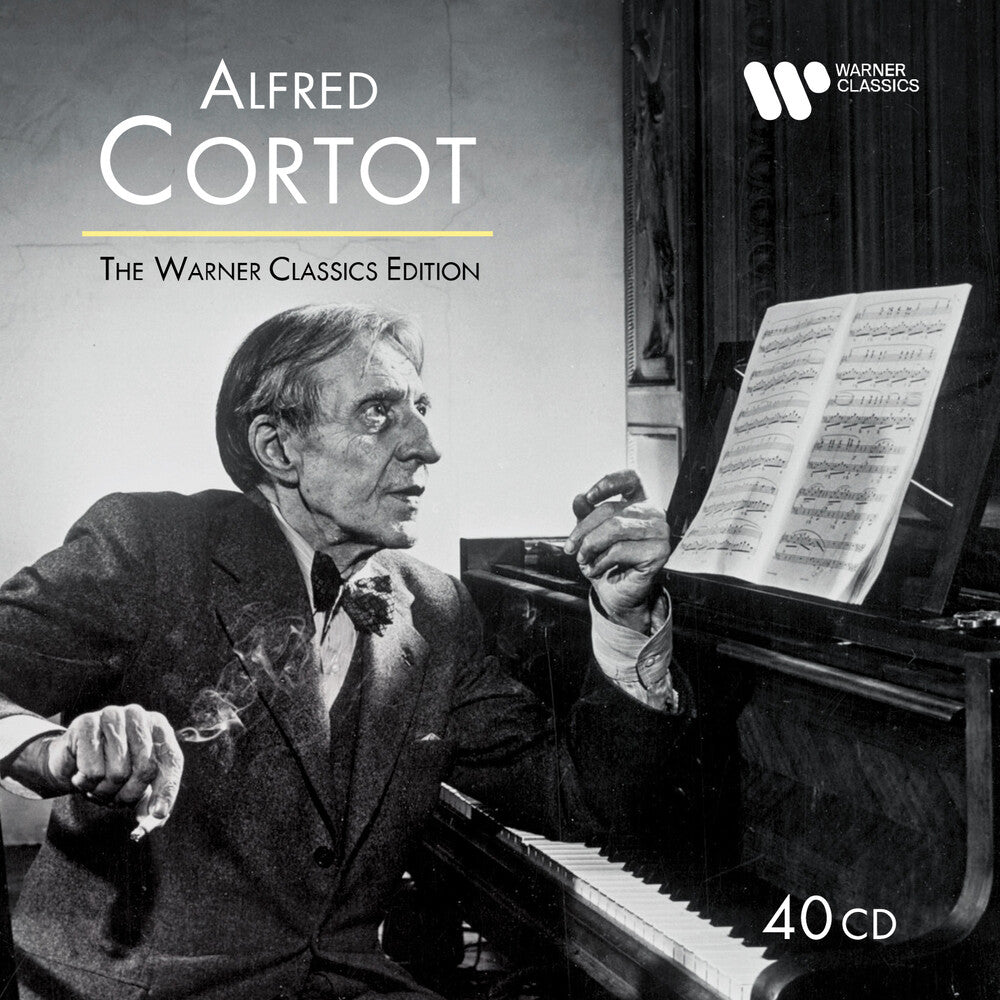 the album cover for ALFRED CORTOT - Warner Classics Edition