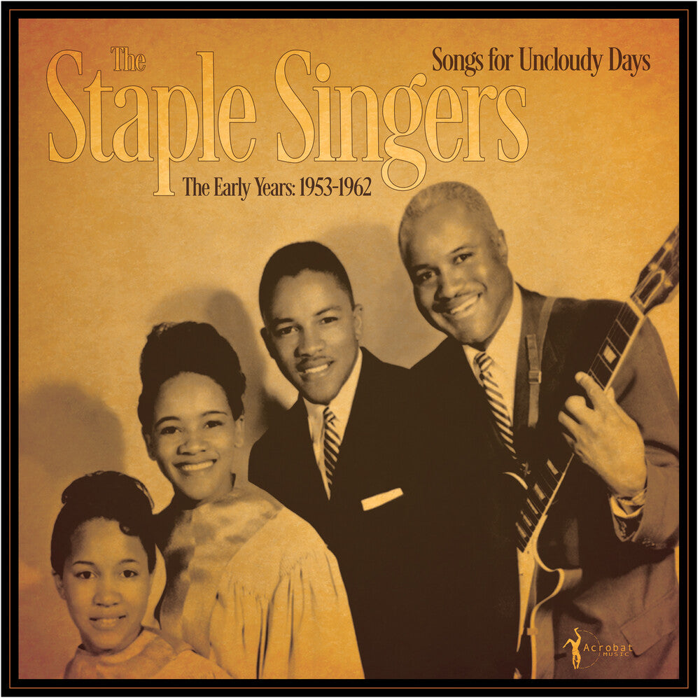 the album cover for Staple Singers - Songs For An Uncloudy Day