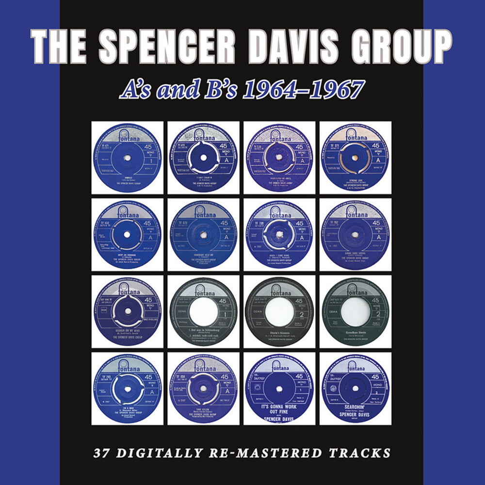 the album cover for Spencer Davis Group - A's & B's 1964-1967 (Uk)