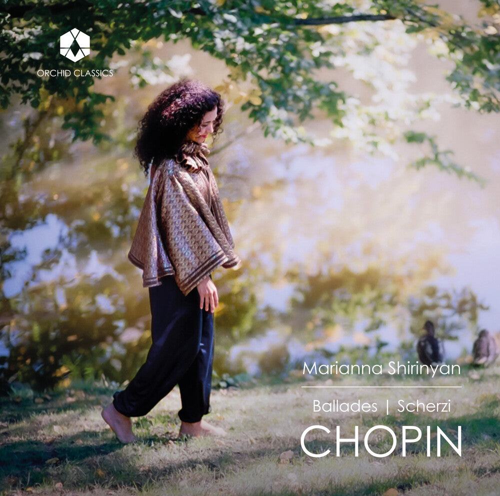 the album cover for Chopin / Shirinyan - Ballades & Scherzi