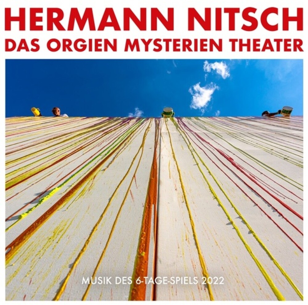 the album cover for Hermann Nitsch - Das Orgien Mysterien Theater - Musik Des 6 Tage