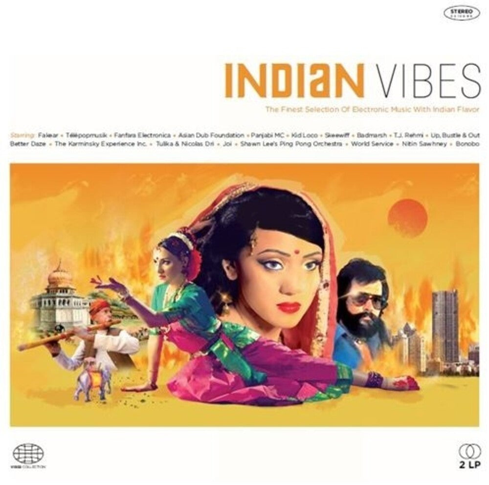 the album cover for Indian Vibes / Various - Indian Vibes / Various (Fra)
