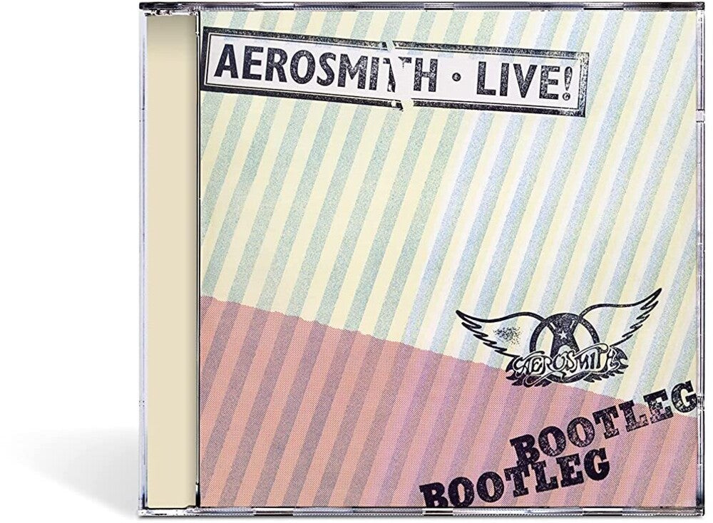 the album cover for Aerosmith - Live! Bootleg