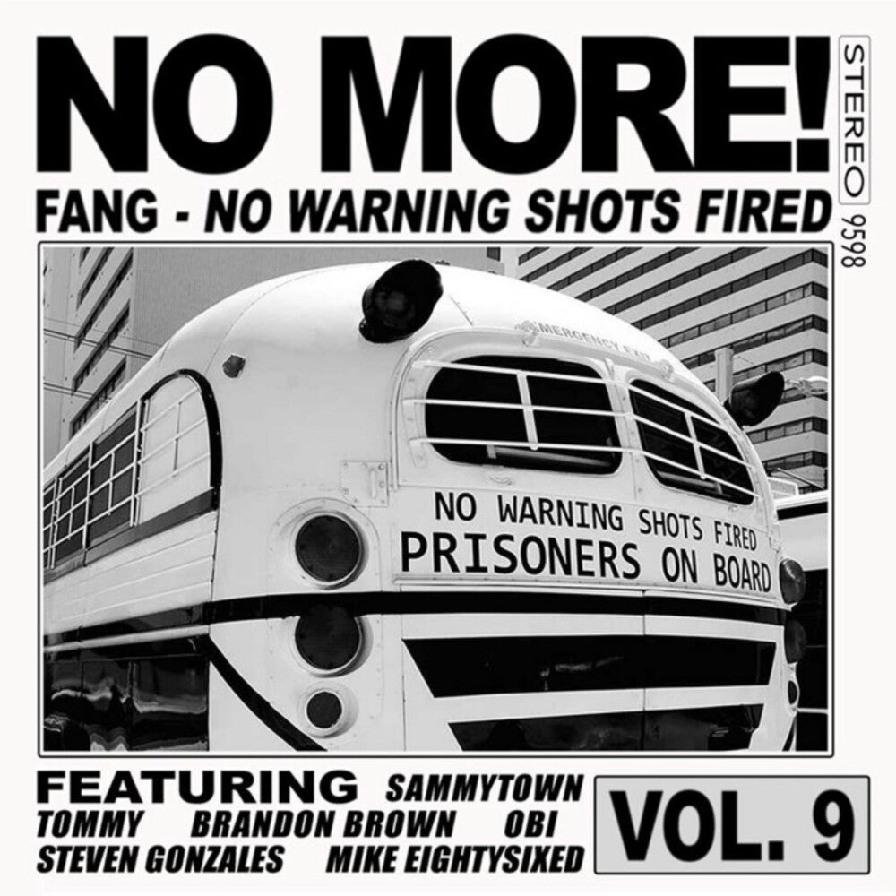 the album cover for Fang - No Warning Shots Fired