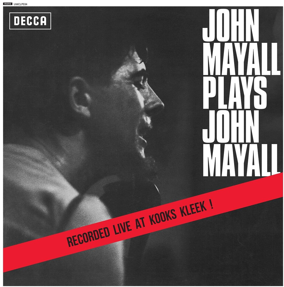 the album cover for Mayall, John & the Bluesbreakers - John Mayall Plays John Mayall