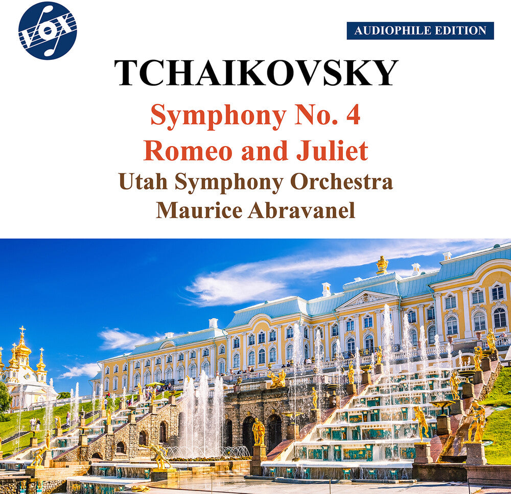 the album cover for Utah Symphony Orchestra - Symphony No. 4 In F Minor