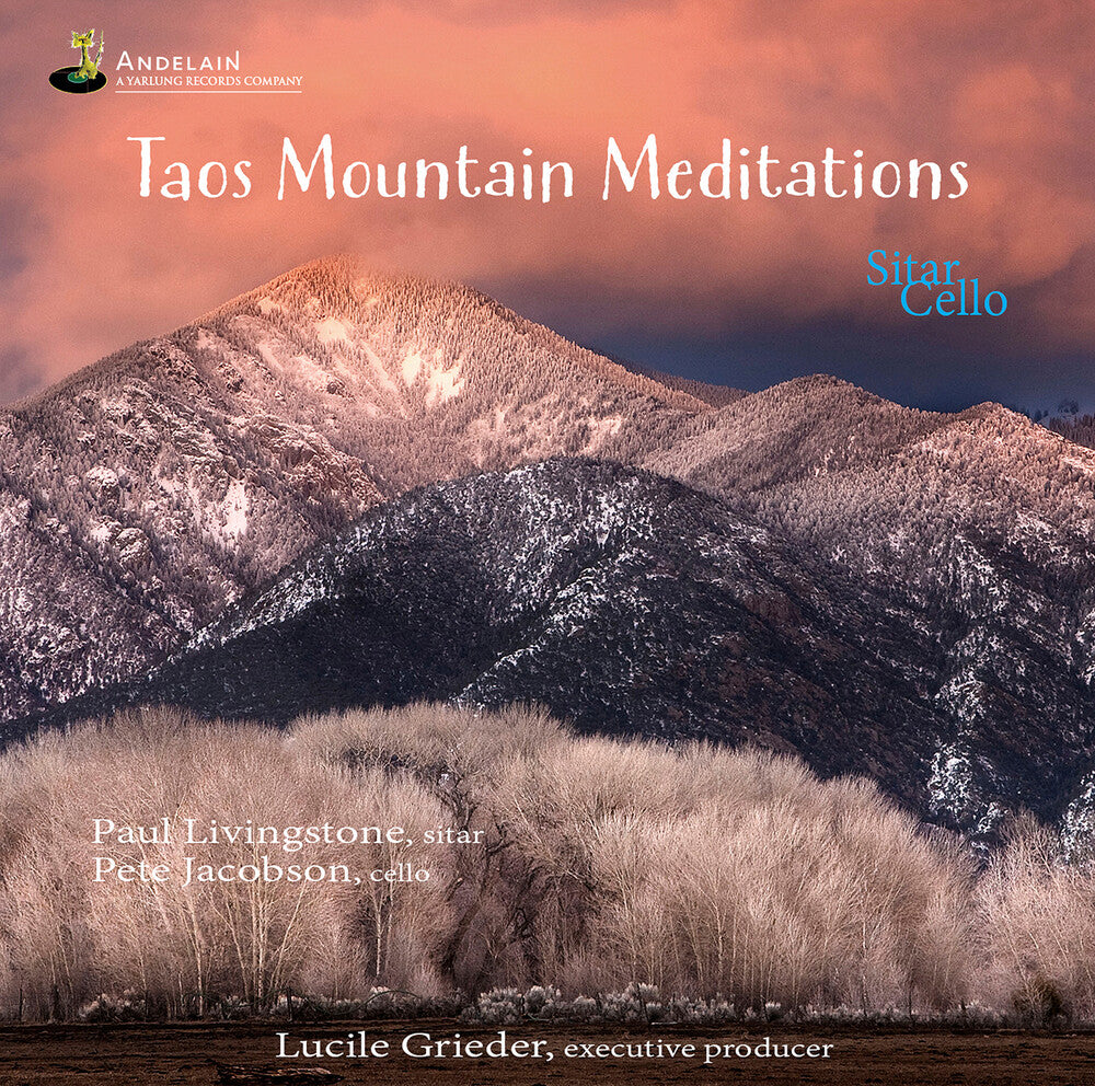 the album cover for Peter Jacobson / Livingstone,Paul - Taos Mountain Meditations