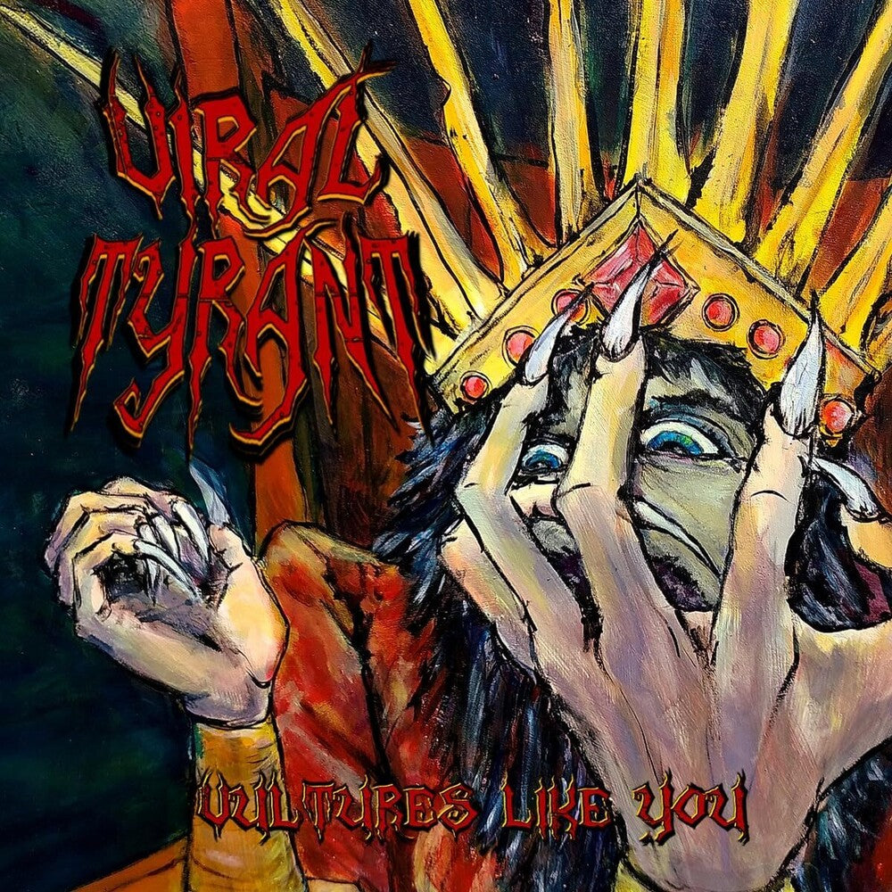 the album cover for Viral Tyrant - Vultures Like You