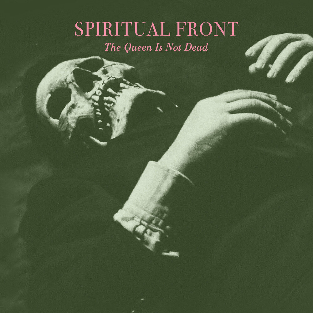 the album cover for Spiritual Front - The Queen Is Not Dead