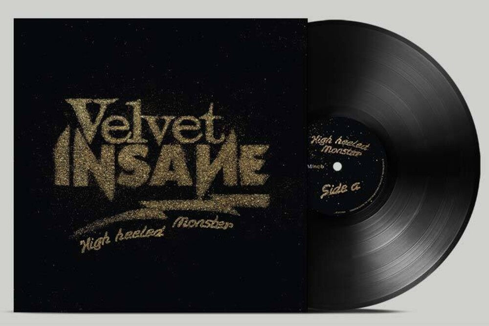 the album cover for Velvet Insane - High Heeled Monster