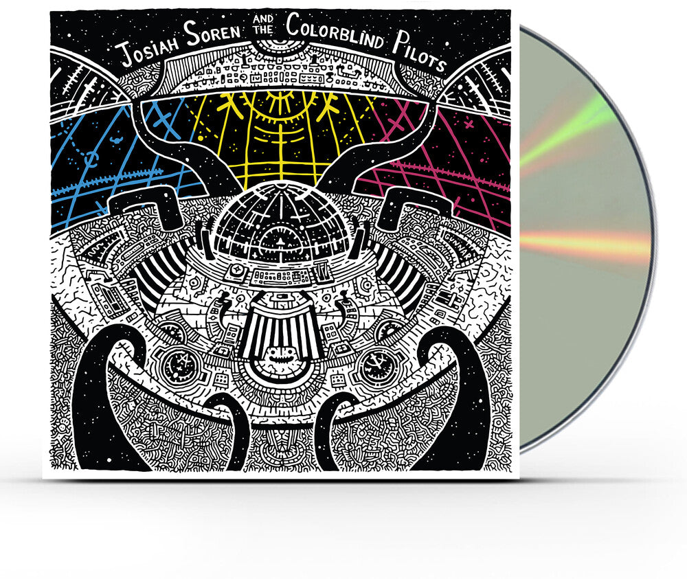the album cover for Josiah Soren & The Colorblind Pilots - Colorblind Pilot