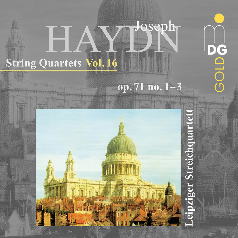 the album cover for Hydn / Streichquartett - String Quartets Vol. 16