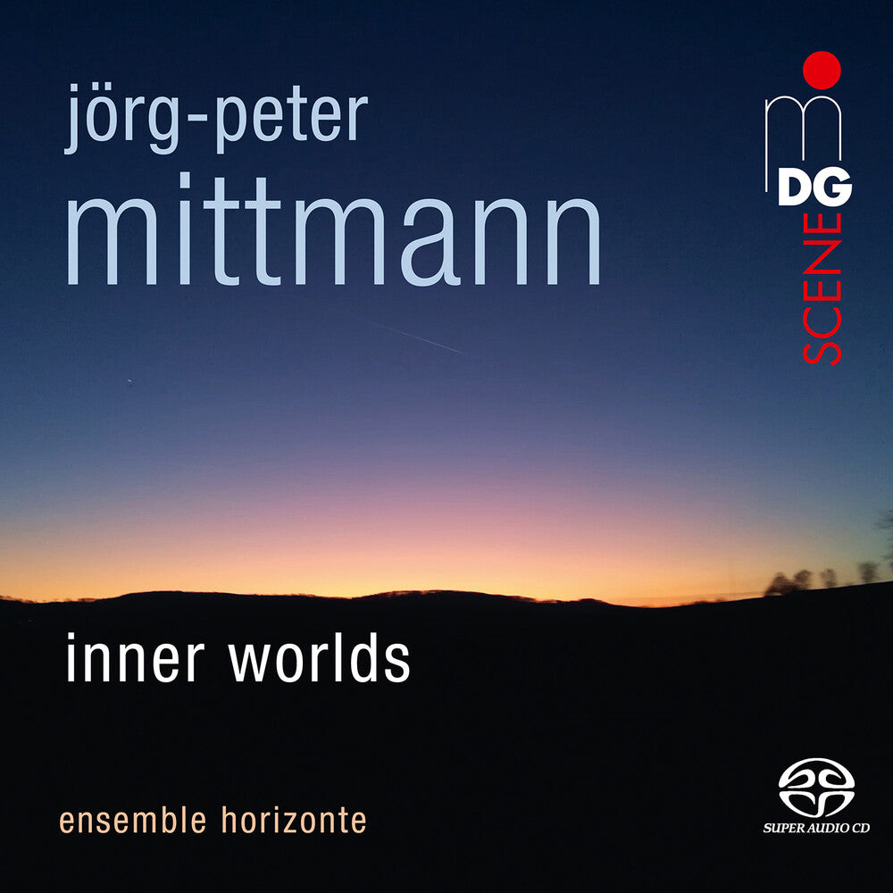 the album cover for Mittmann / Ensemble Horizonte - Inner Worlds (Hybr)