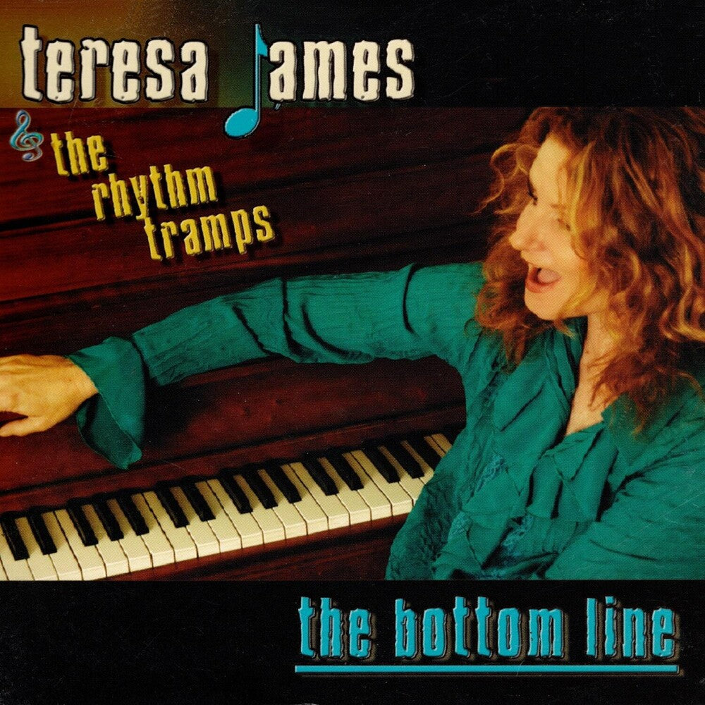 the album cover for Teresa James & The Rhythm Tramps - Bottom Line