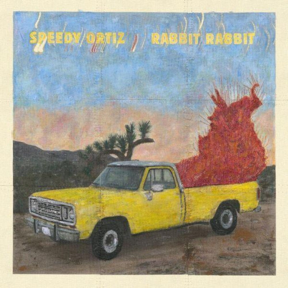the album cover for Speedy Ortiz - Rabbit Rabbit