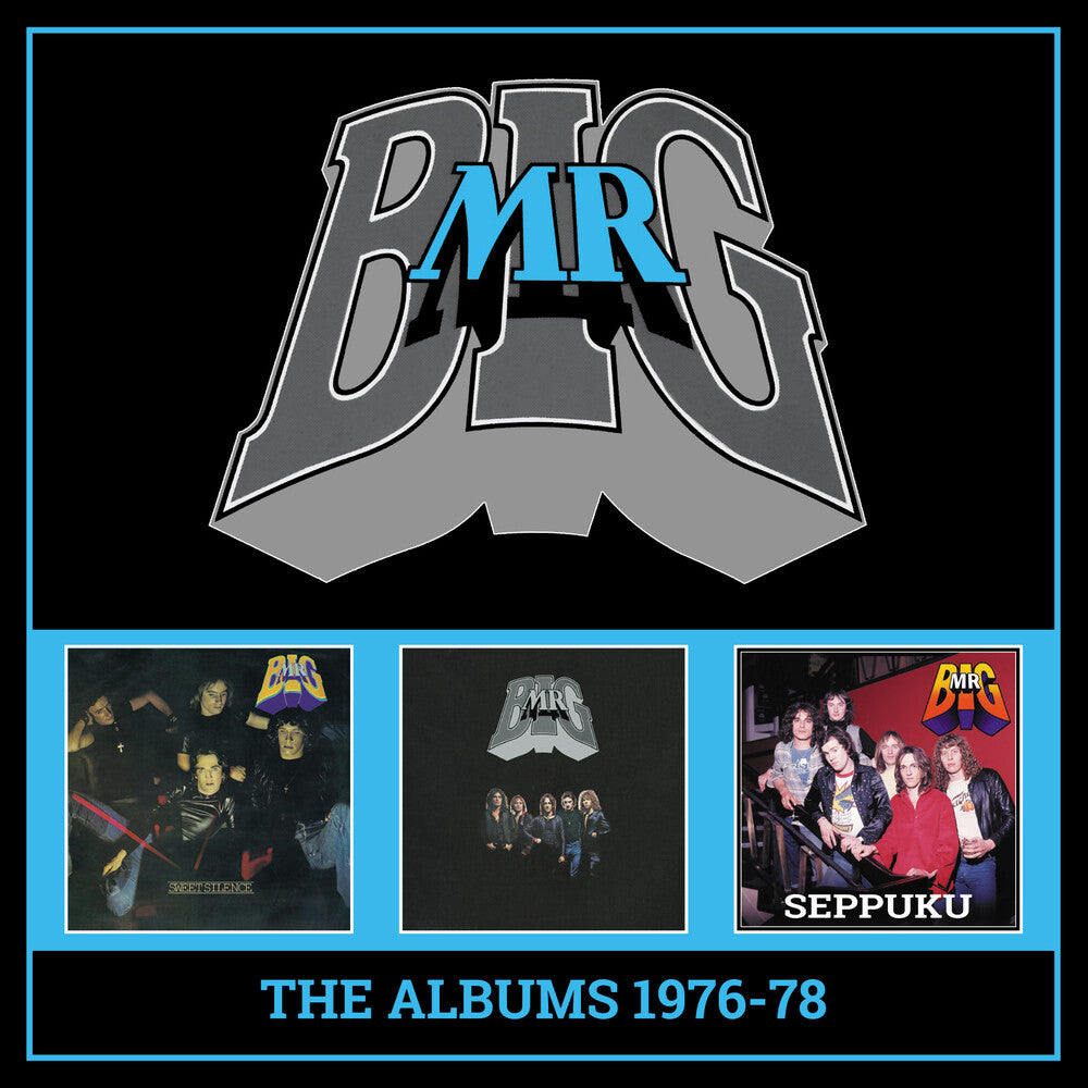 the album cover for Mr Big - Albums 1976-1978 (Uk)