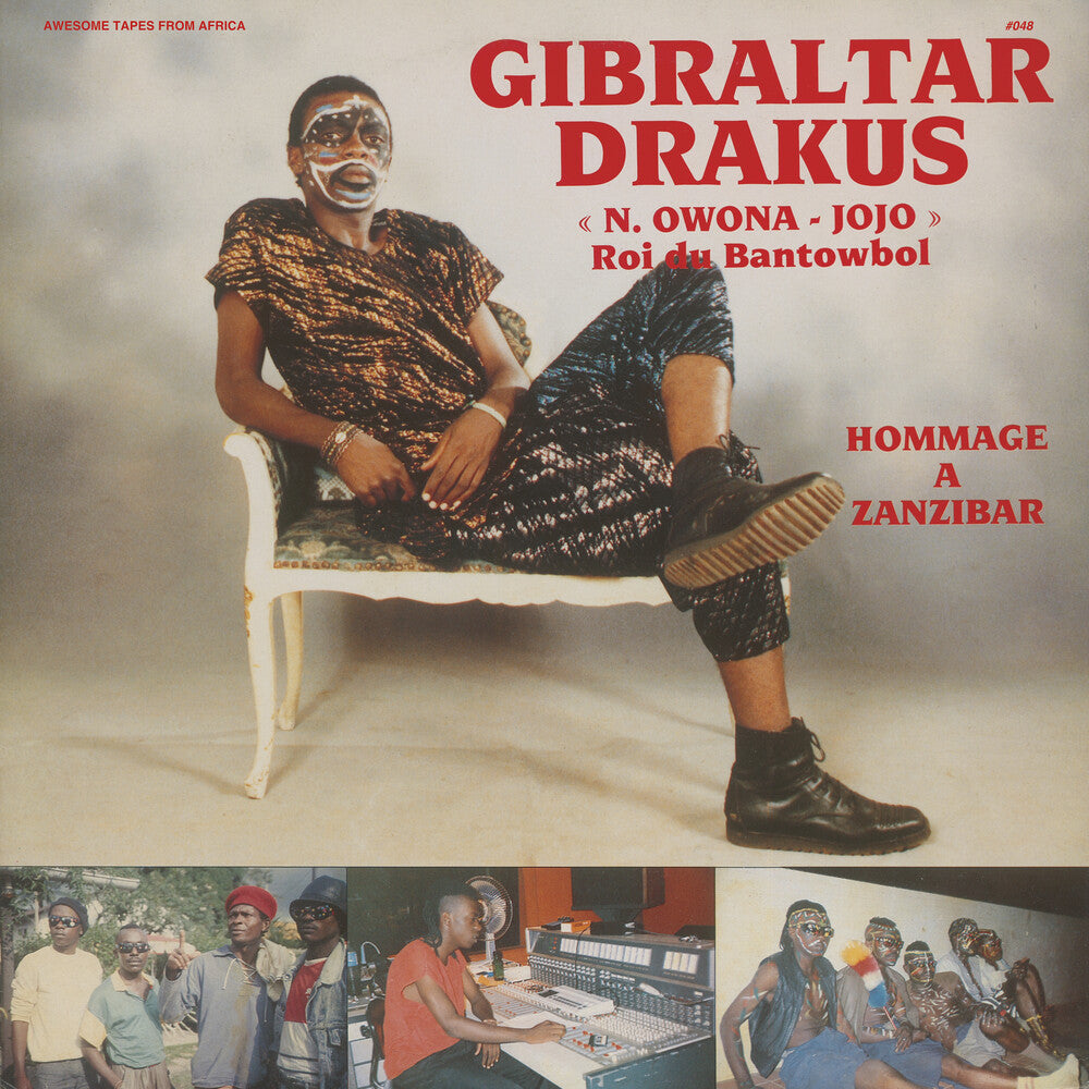 the album cover for Gibraltar Drakus - Hommage A Zanzibar