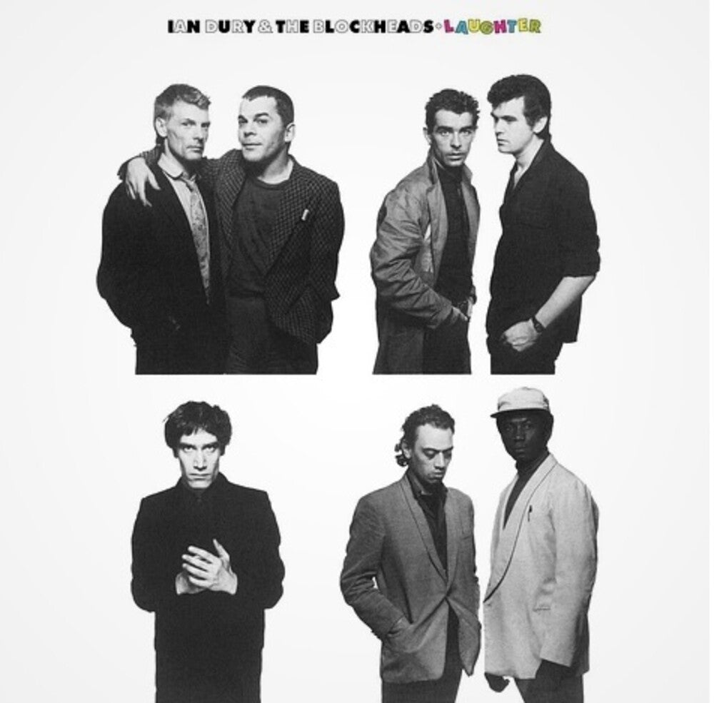 the album cover for Ian Dury & The Blockheads - Laughter