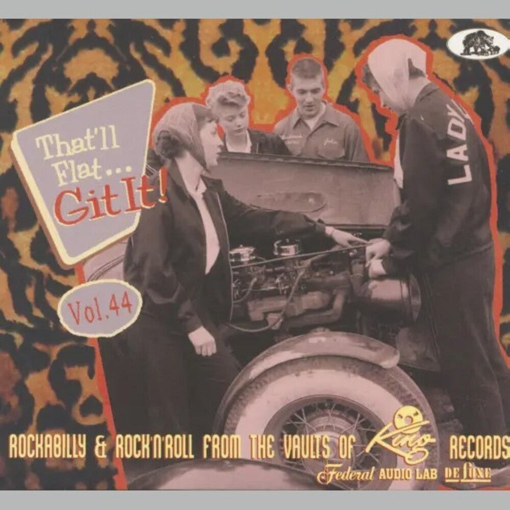 the album cover for That'll Flat Git It! Vol. 44: Rockabilly / Various - That'll Flat Git It! Vol. 44: Rockabilly / Various