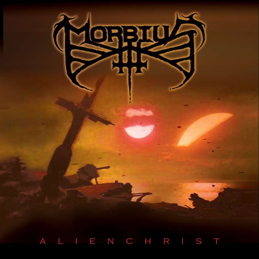 the album cover for Morbius - Alienchrist