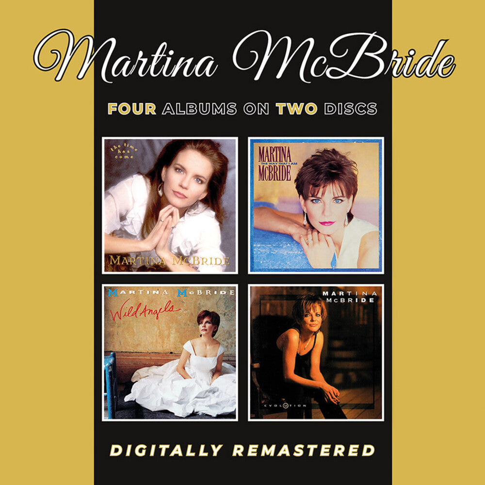 the album cover for Martina McBride - Time Has Come / Way That I Am / Wild Angels / Evol