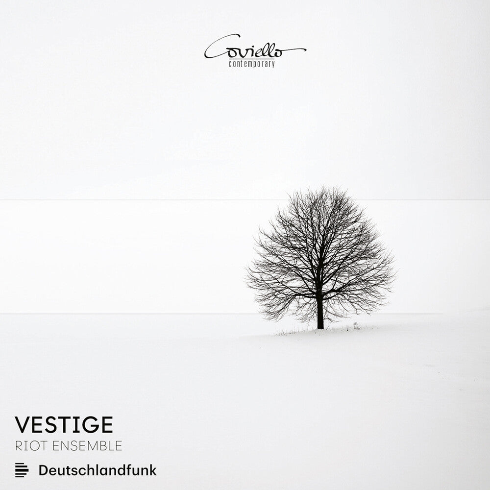 the album cover for Behzadi / Catranis / Riot Ensemble - Vestige