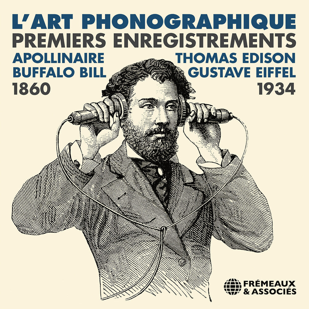 the album cover for Guillaume Apollinaire / Caruso,Enrico - Lart Phonographique Premiers Enregistrements
