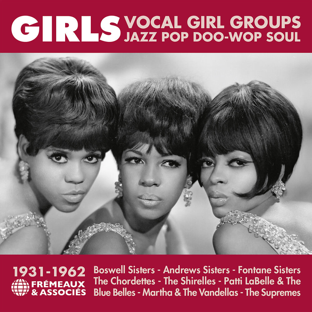 the album cover for Boswell Sisters / Andrews Sisters / Fontane Sister - Girls Vocal Girl Groups - Jazz Pop Doo-Wop Soul