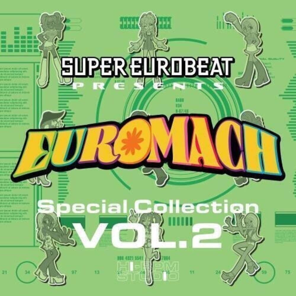 the album cover for Super Eurobeat Presents - Euromach Special Coll 2 - Super Eurobeat Presents - Euromach Special Coll 2