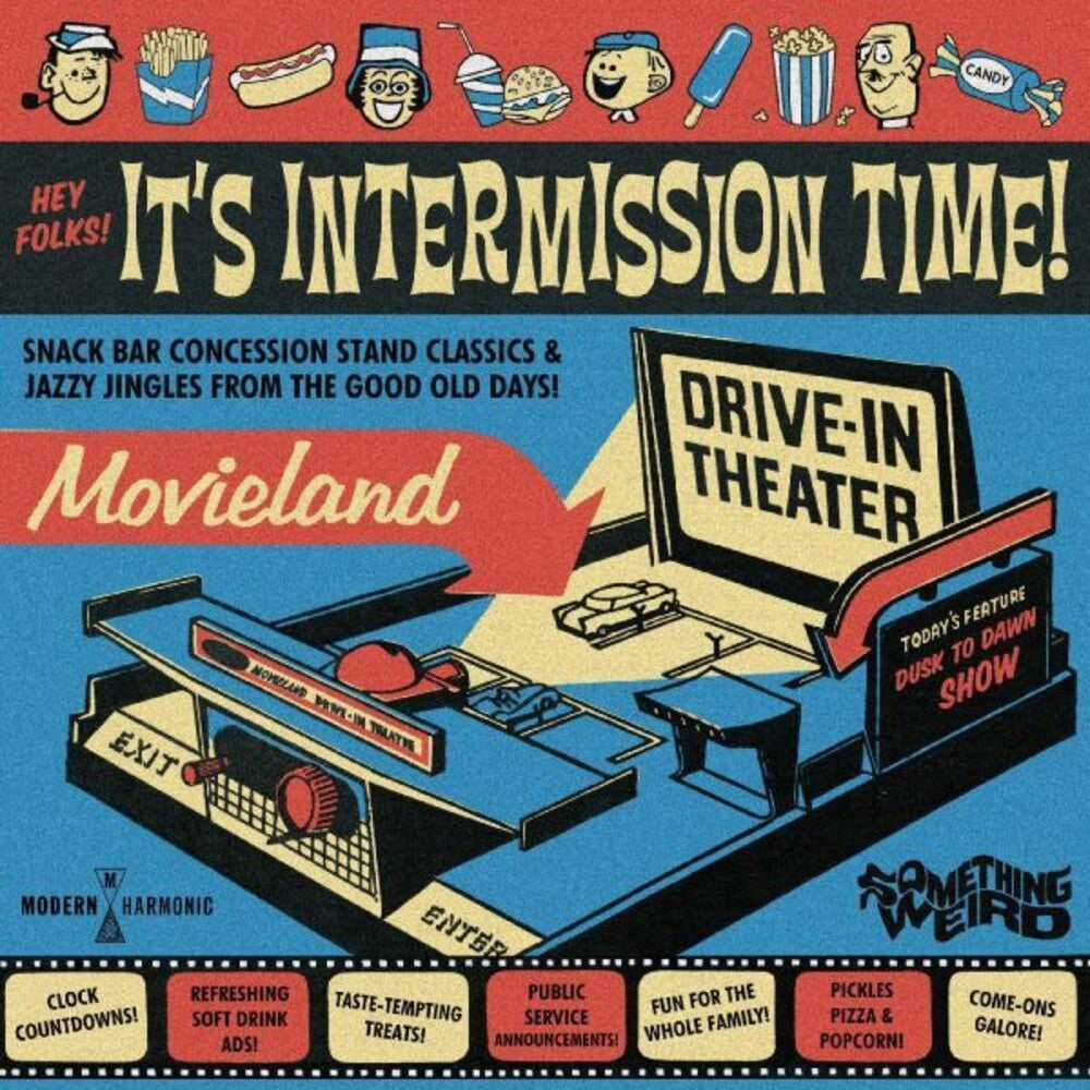the album cover for Something Weird - Hey Folks! It's Intermission Time!