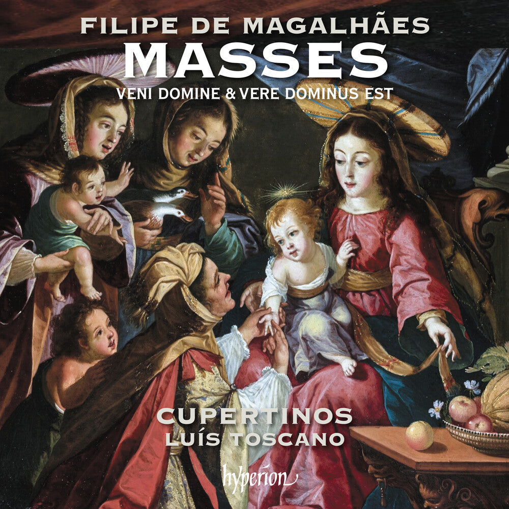 the album cover for Cupertinos / Luis Toscano - Magalhaes Missa Veni Domine & Missa Vere Dominus