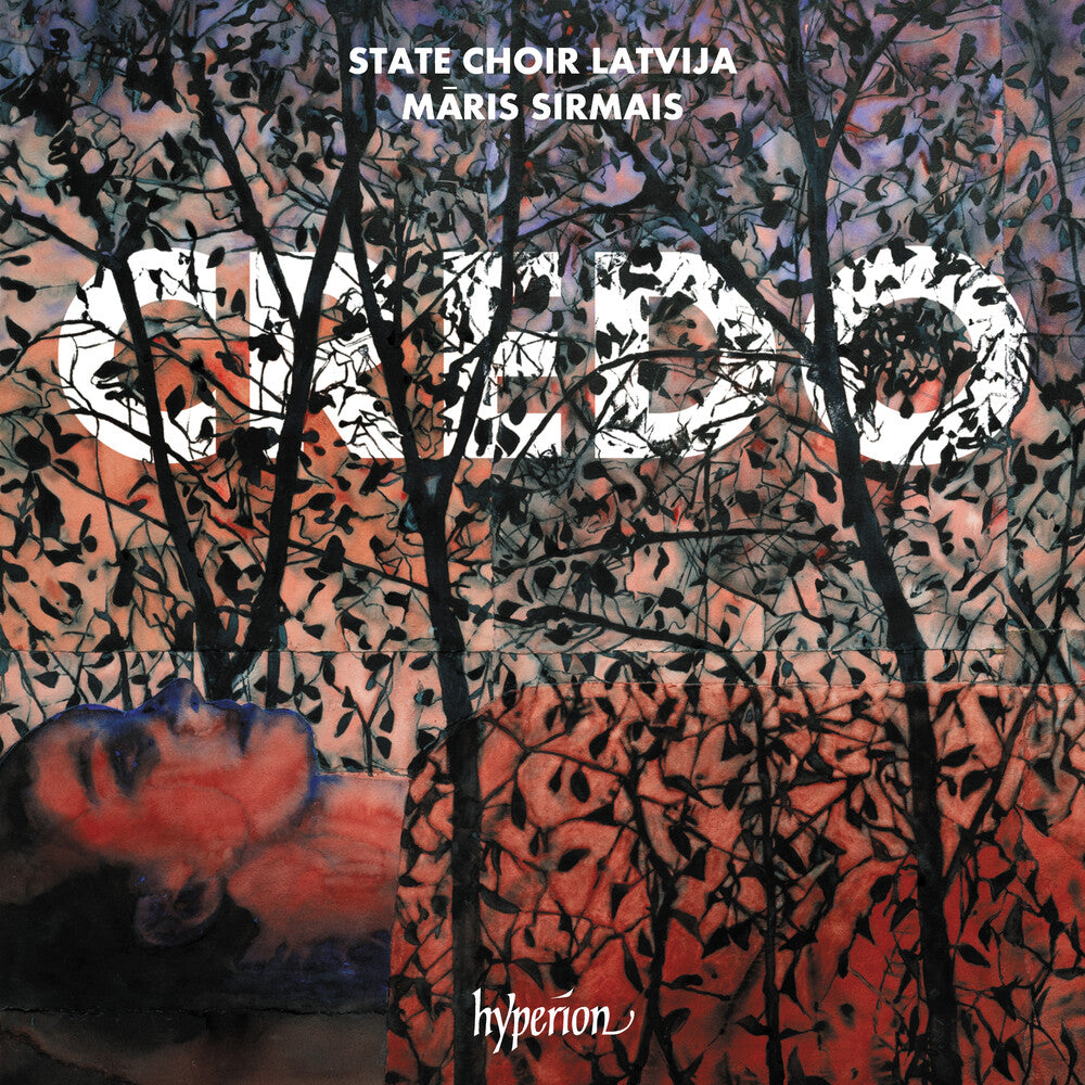 the album cover for State Choir Latvija & Maris Sirmais - Credo