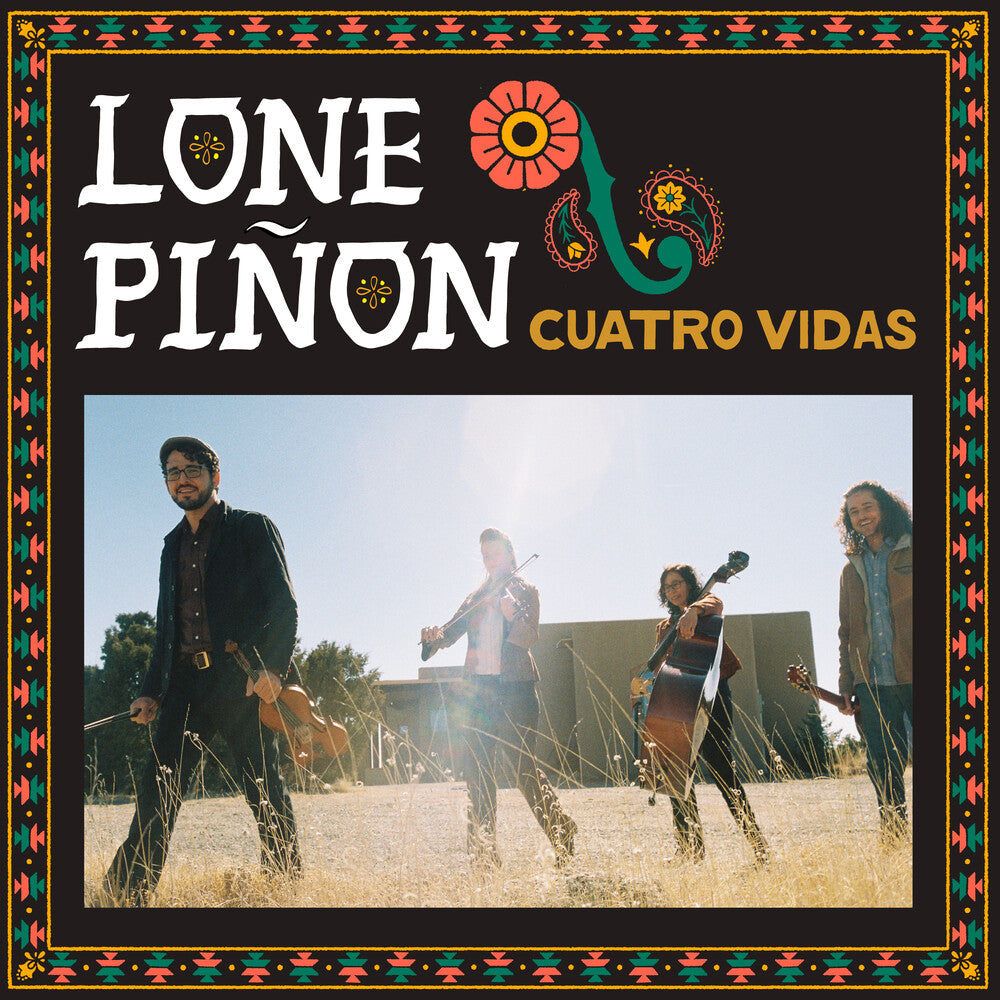 the album cover for Lone Pinon - Cuatro Vidas