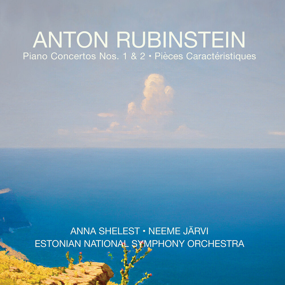 the album cover for Rubinstein / Shelest - Piano Concertos Nos. 1 & 2 Pieces
